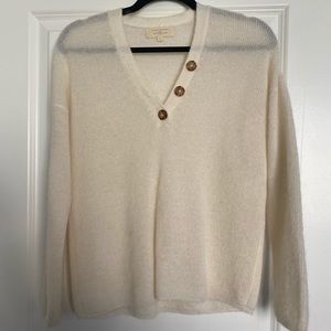 Sezane V Neck Sweater